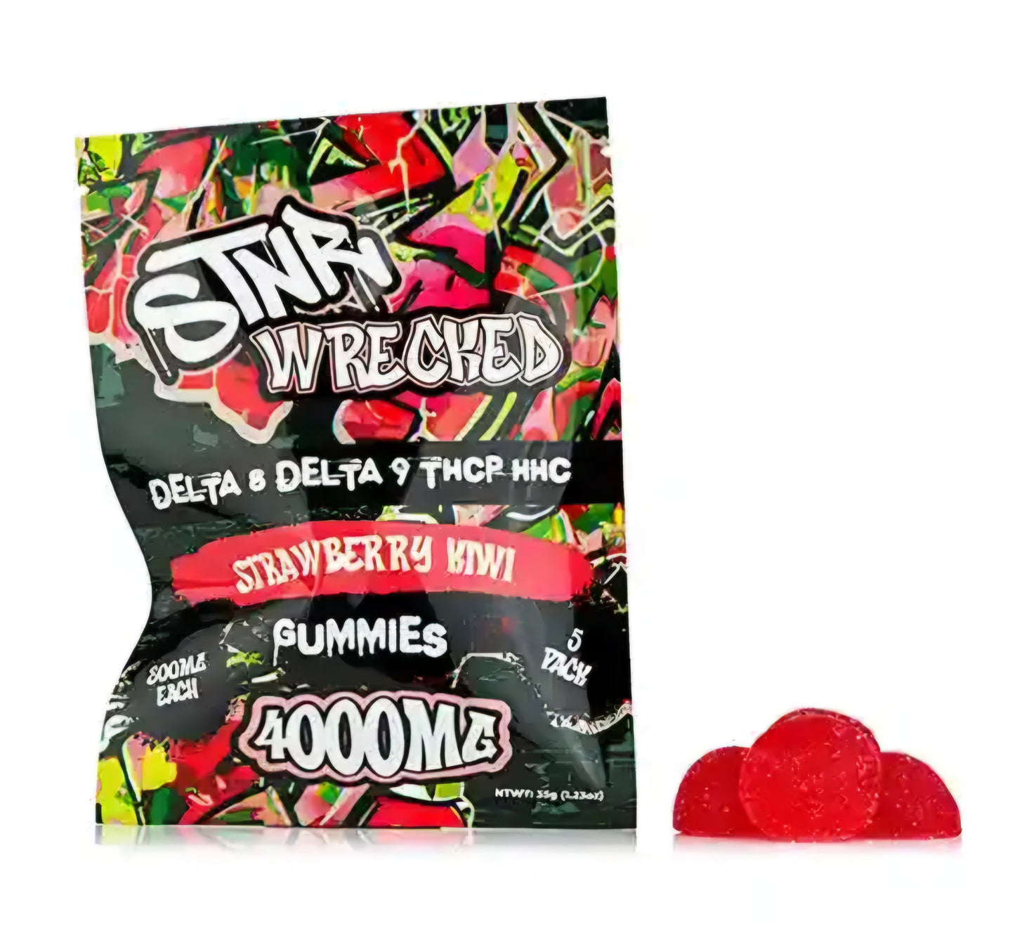 STNR WRECKED GUMMIES 400mg