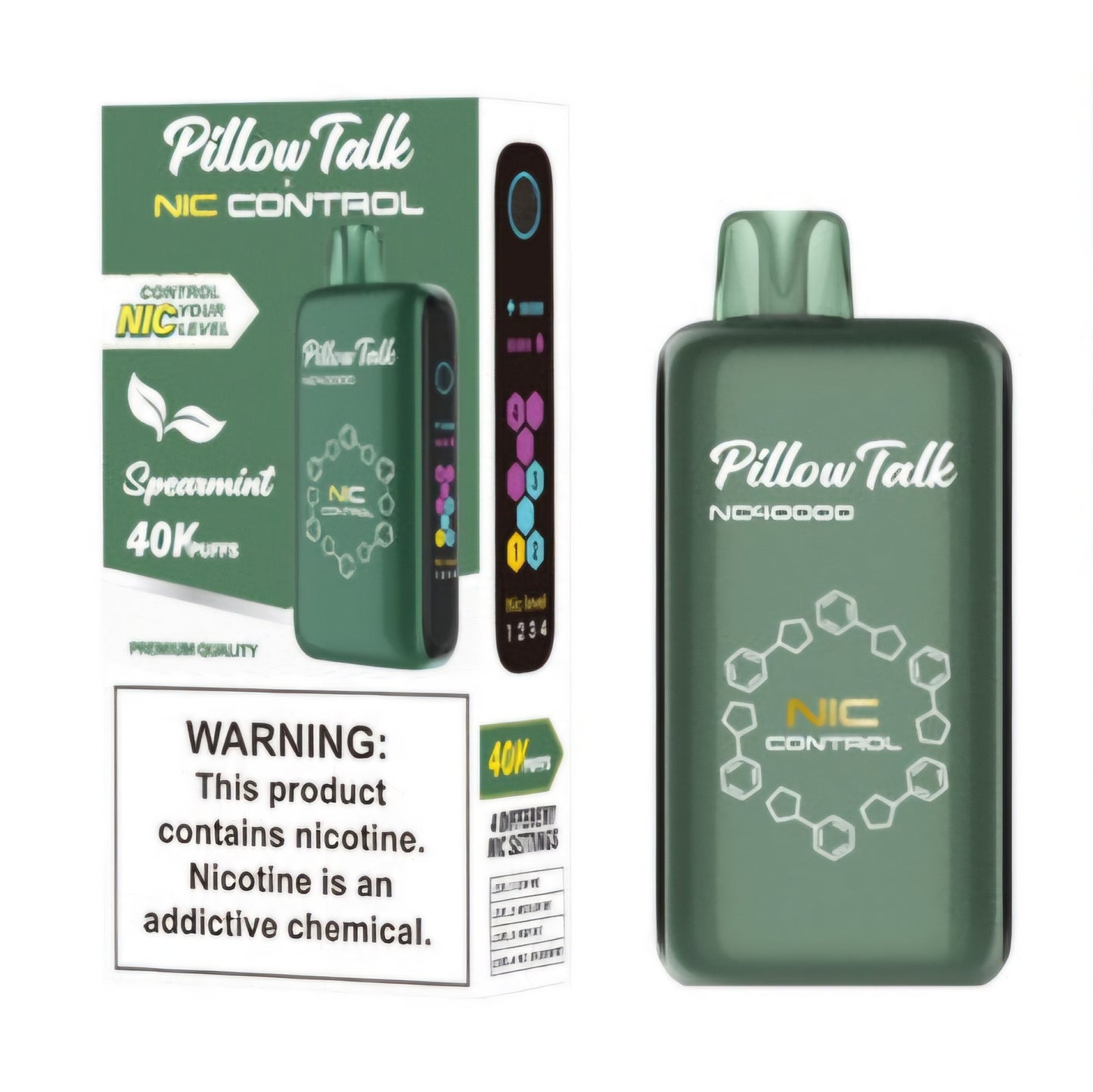 PILLOW TALK (adjustable ice, sour, sweet, and nic levels)