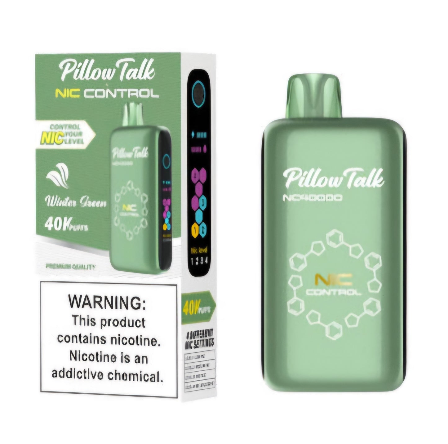 PILLOW TALK (adjustable ice, sour, sweet, and nic levels)