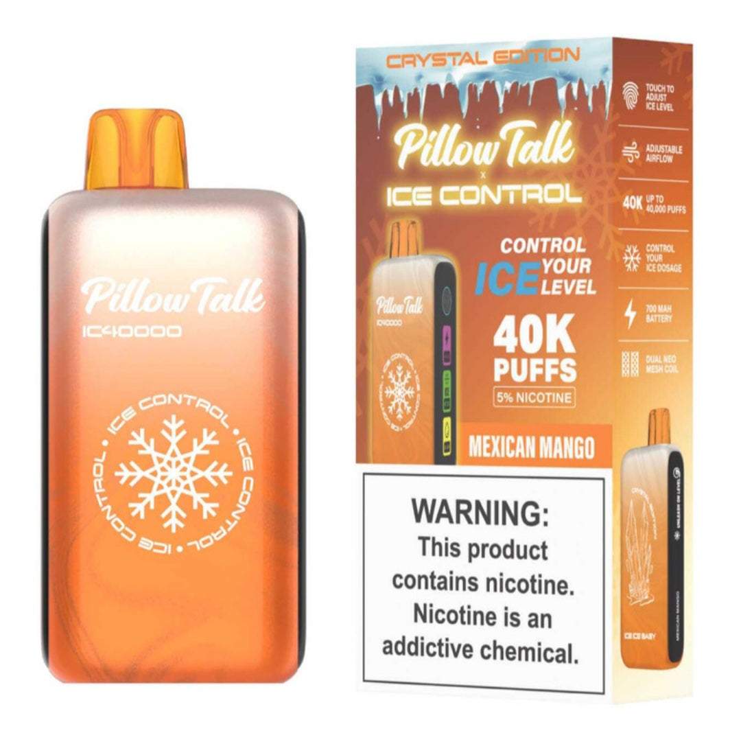 PILLOW TALK (adjustable ice, sour, sweet, and nic levels)