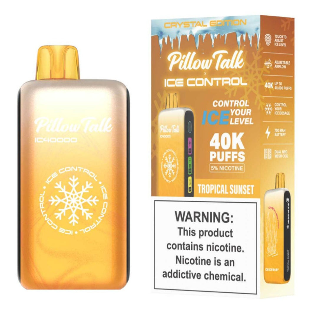 PILLOW TALK (adjustable ice, sour, sweet, and nic levels)