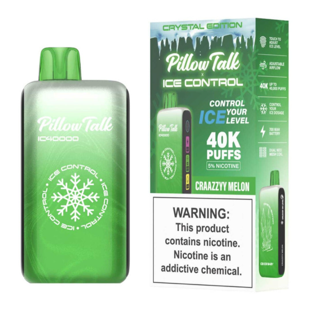 PILLOW TALK (adjustable ice, sour, sweet, and nic levels)