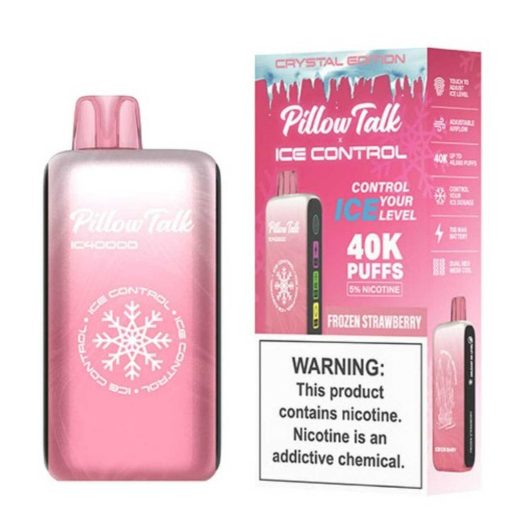 PILLOW TALK (adjustable ice, sour, sweet, and nic levels)