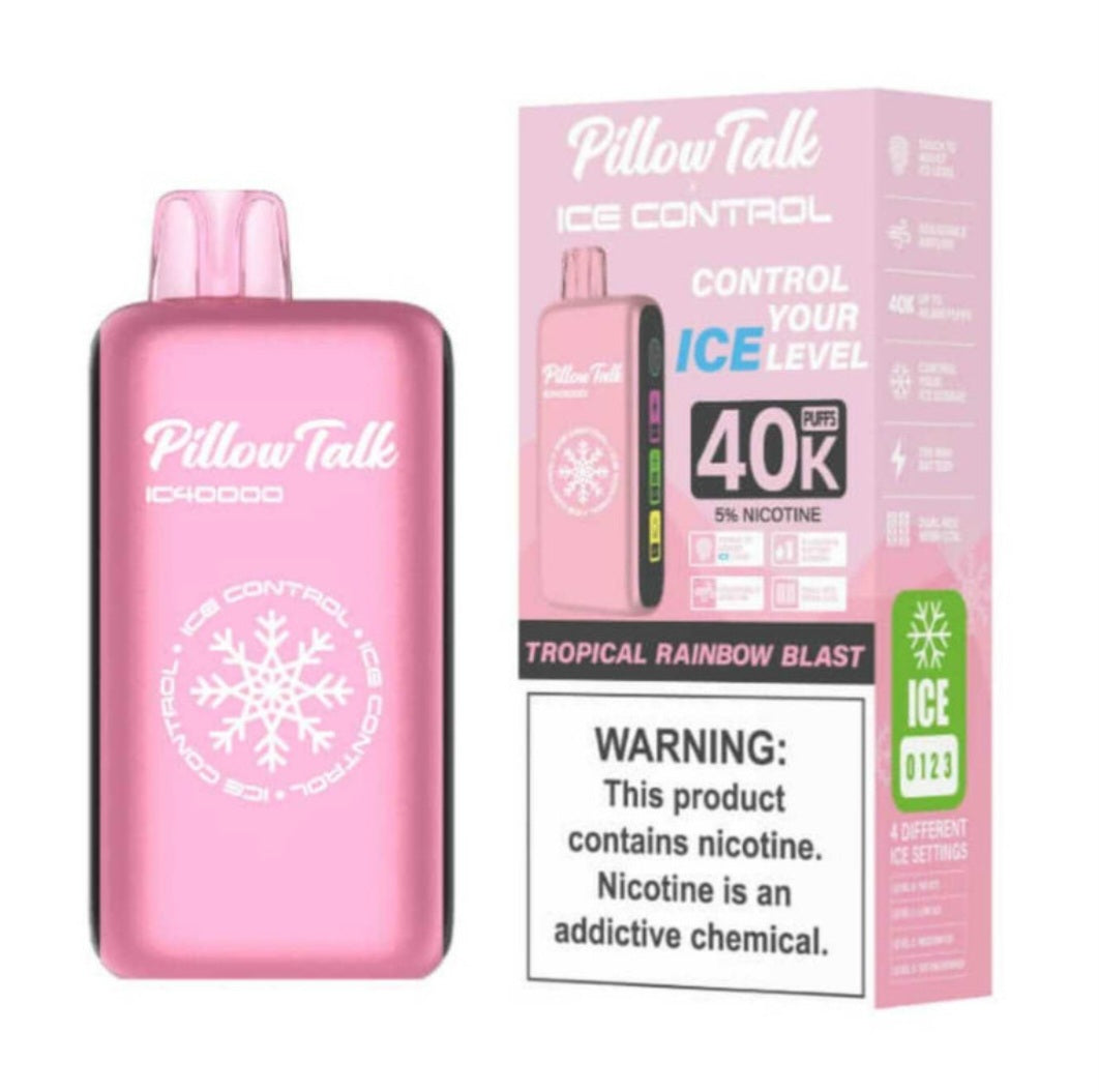 PILLOW TALK (adjustable ice, sour, sweet, and nic levels)