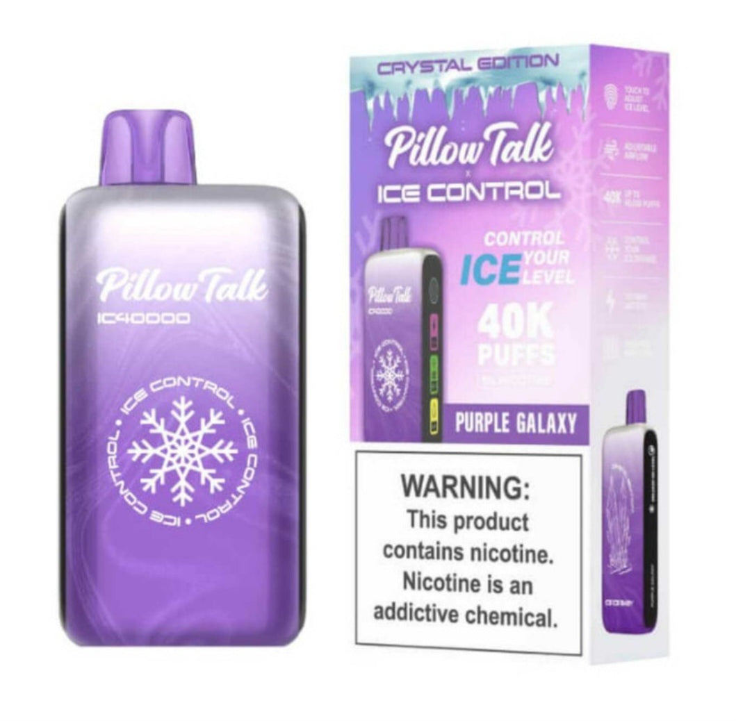 PILLOW TALK (adjustable ice, sour, sweet, and nic levels)