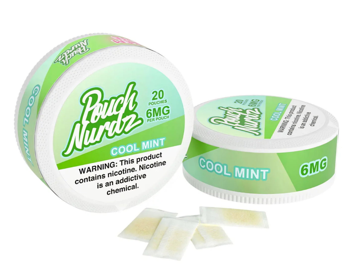 POUCH NURDZ 20pc (cheaper, and gives you more pouches than Zyn๐๐ผ)