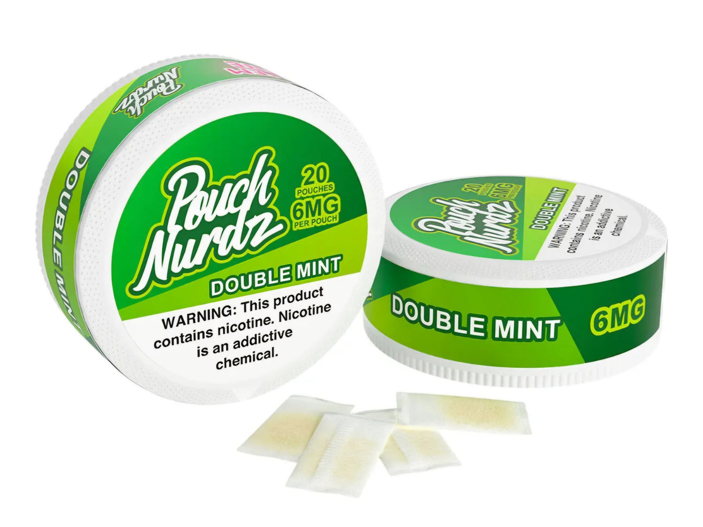 POUCH NURDZ 20pc (cheaper, and gives you more pouches than Zyn๐๐ผ)