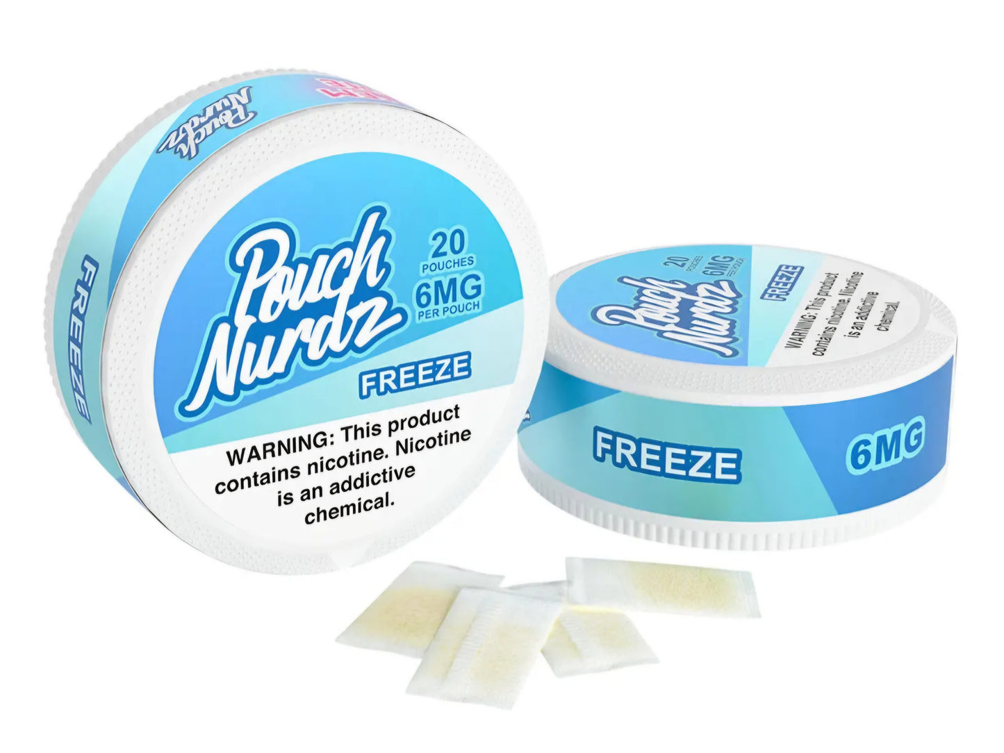 POUCH NURDZ 20pc (cheaper, and gives you more pouches than Zyn๐๐ผ)