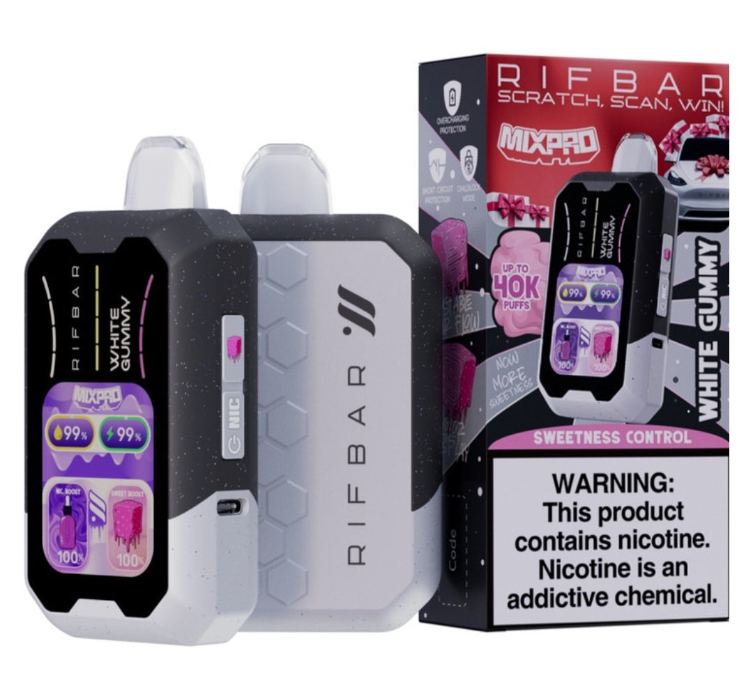 RIFBAR MIXPRO 40K (Ice, sweet, and nic control)
