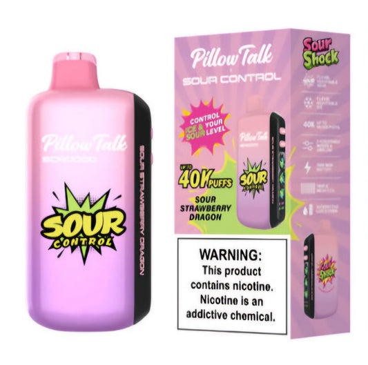 PILLOW TALK (adjustable ice, sour, sweet, and nic levels)