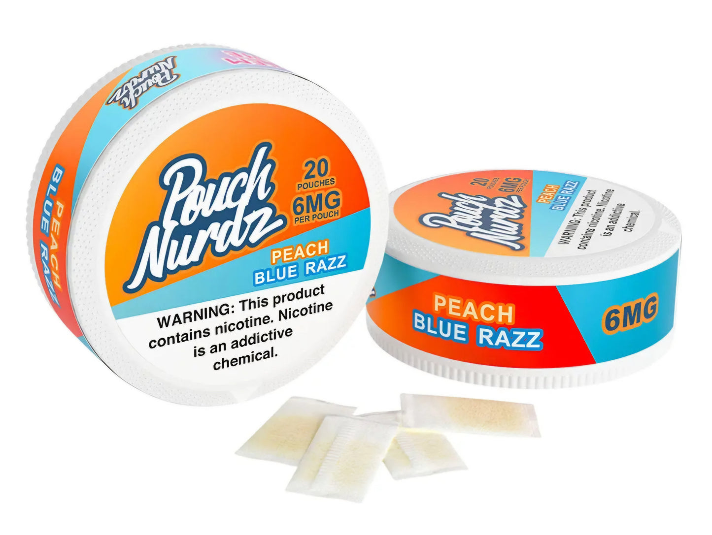 POUCH NURDZ 20pc (cheaper, and gives you more pouches than Zyn👊🏼)